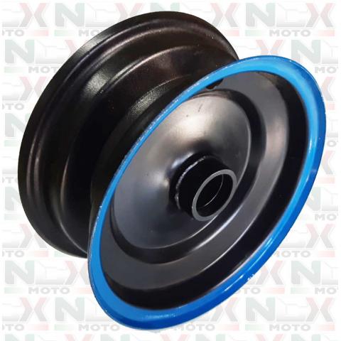 CERCHIO 6" NERO - BORDO BLU PER MINIQUAD 