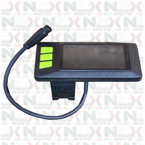 DISPLAY LCD PER E-BIKE 36V - NCX QUASAR E SIMILI