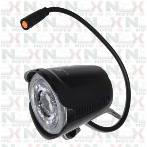 FARO LED ANTERIORE FATBIKE PER NCX QUASAR - FORTALEZA - RD5 - RD8 - STRESSED - BLACKSTONE X