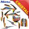 KIT GRAFICHE NCX THOR 125cc 14/12 VERDE IN CRISTAL NITTO ®