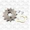 PIGNONE 428 - 12 DENTI - 17mm PER PITBIKE E QUAD