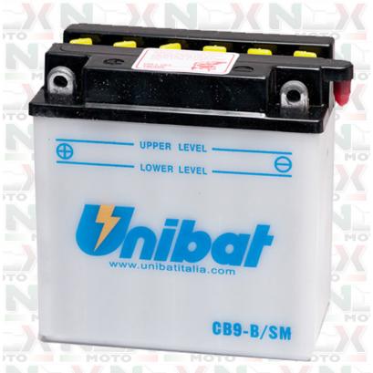 BATTERIA CB9-B/SM UNIBAT - NON DISPONIBILE