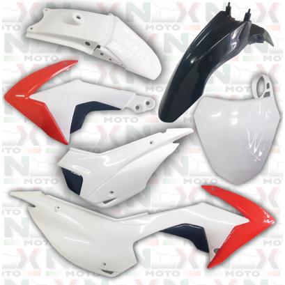 KIT CARENE PLASTICHE PITBIKE MOD. VIPER 125CC 14/17 WHITE