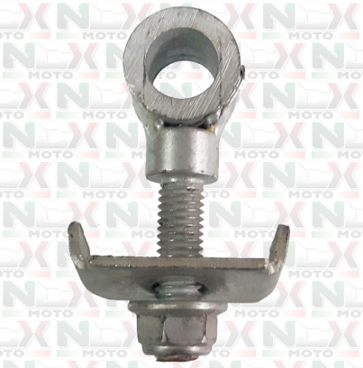 TENDICATENA IN FERRO PITBIKE CON FORO 12mm Ø6