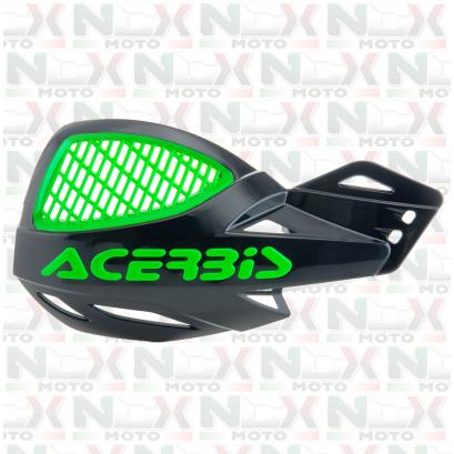 COPPIA PARAMANI ACERBIS UNIKO VENTED NERO/VERDE