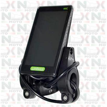 DISPLAY LCD PER E-BIKE 36V - NCX A-SEK CON SUPPORTO MANUBRIO